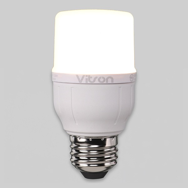 비츠온 LED T-벌브 8W 전구색 조명 램프 10개입 (53511)