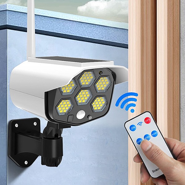 디제이디 84구 LED 태양광 야외 조명등 모형 CCTV V76 (236601)