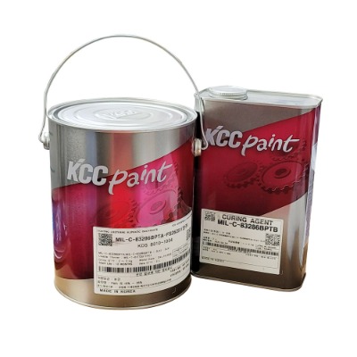 KCC페인트 방산용 군용 우레탄 상도 도료 MIL-C-83286B (주제+경화제)