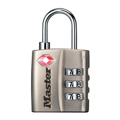 마스터락 TSA 자물쇠 캐리어 여행가방 다이얼 열쇠 4680DNKL (168-0247)