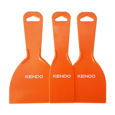 KENDO 헤라 껌칼 스크래퍼 스티커 제거 바닥칼 플라스틱3pcs (45423)